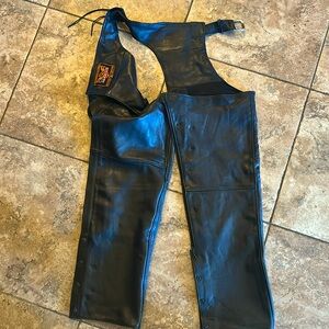 Mens leather chaps